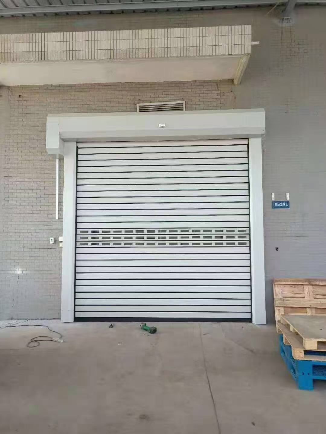 铝材快速卷帘门