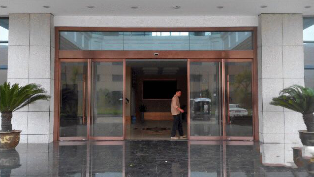 不锈钢订制电动感应门