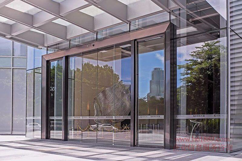 title='不锈钢感应自动门' 