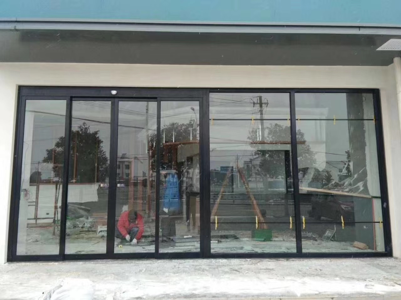 铝型材一体自动门