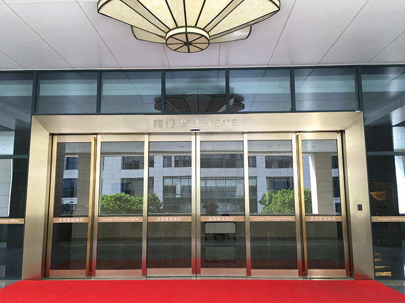 不锈钢订制电动平移门