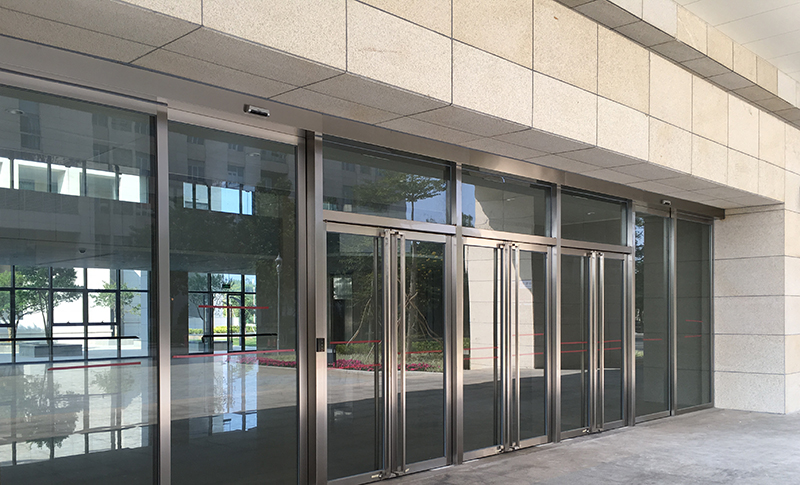 原色不锈钢有框电动门